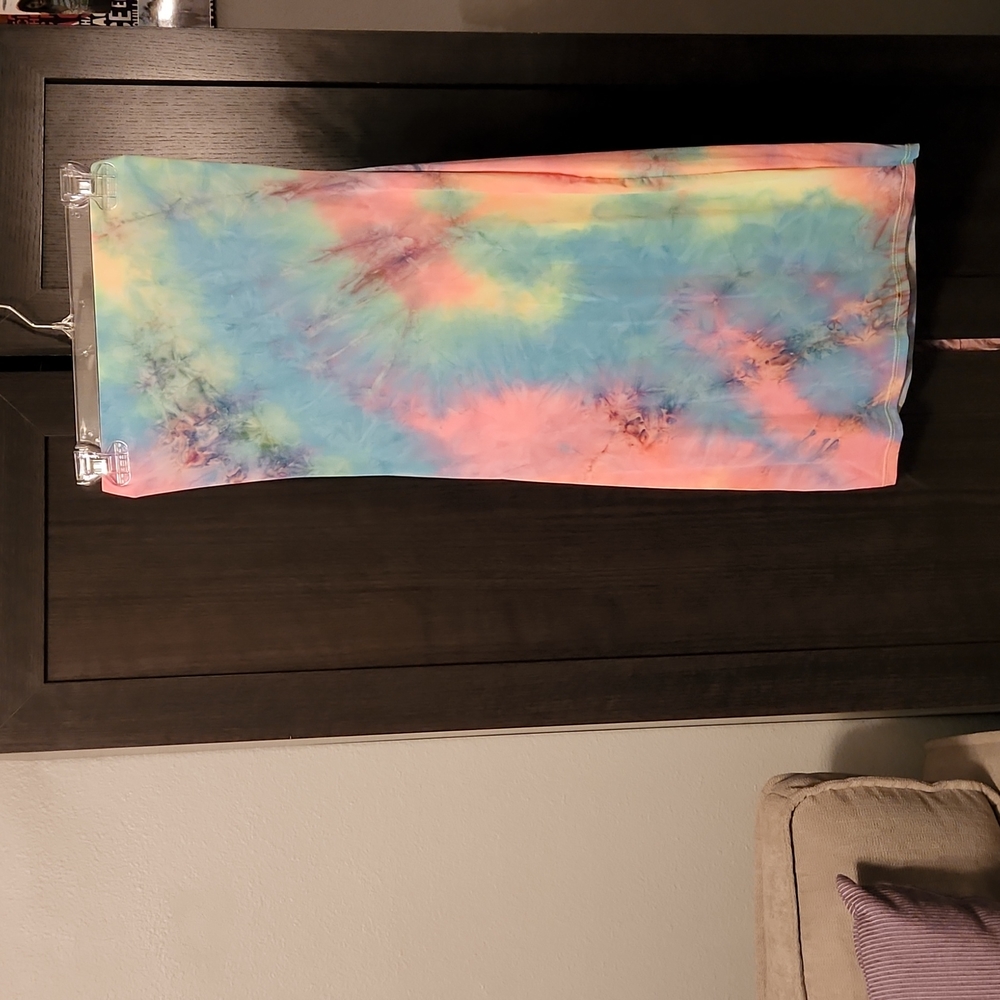 Tube Top Tye Dye Dress